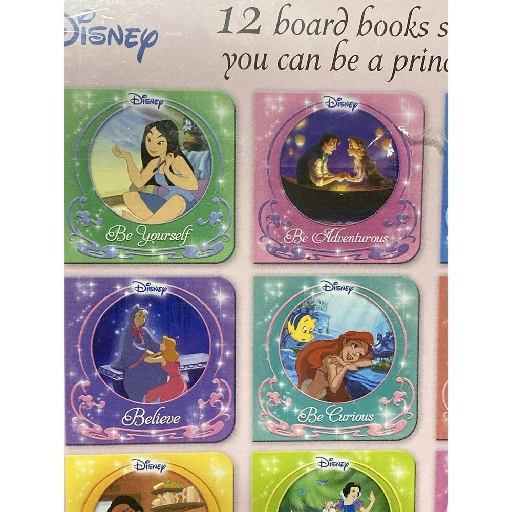 Disney I Can Be A Princess 12‎ chunky board books Book Block Kids 10 months+